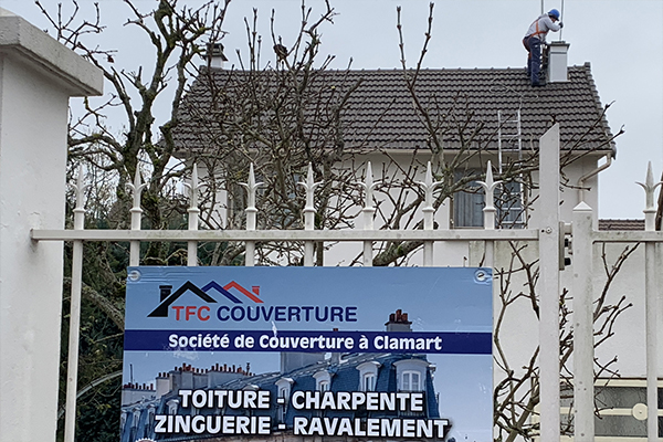 TFC COUVERTURE, artisan couvreur à Clamart (92140) dans les Hauts-de-Seine 92