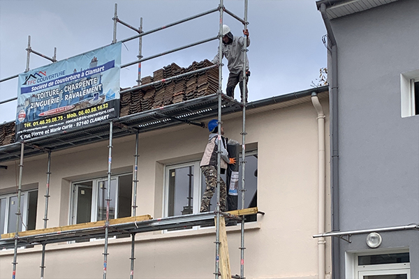 TFC COUVERTURE, artisan couvreur à Clamart (92140) dans les Hauts-de-Seine 92